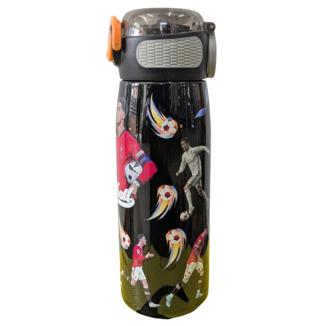 Cristiano Ronaldo themed stainless steel water bottle